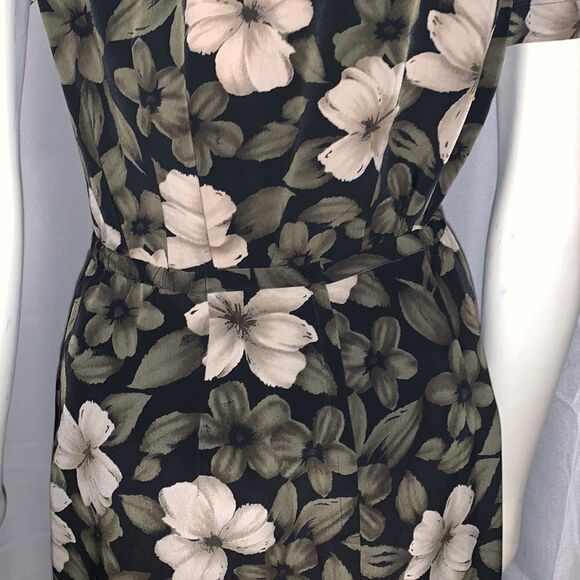 Vintage 90’s Floral print two piece dress. Size 8 - Picture 6 of 9
